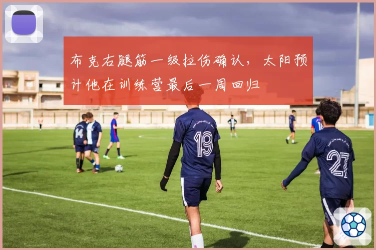 布克右腿筋一级拉伤确认，太阳预计他在训练营最后一周回归